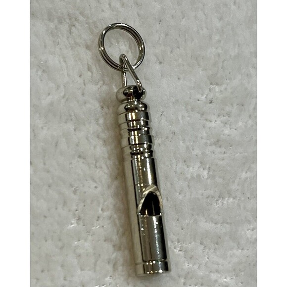 The Lucky Little Whistle Charm Pendant Self Defense Protection Collectable - Picture 3 of 6